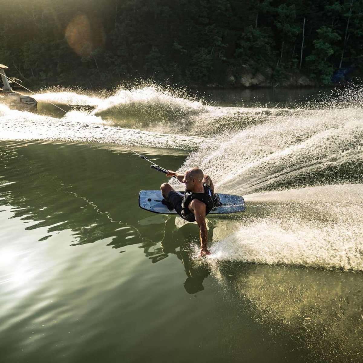 Hyperlite Murray wakeboard 139 cm con attacchi Team OT 18