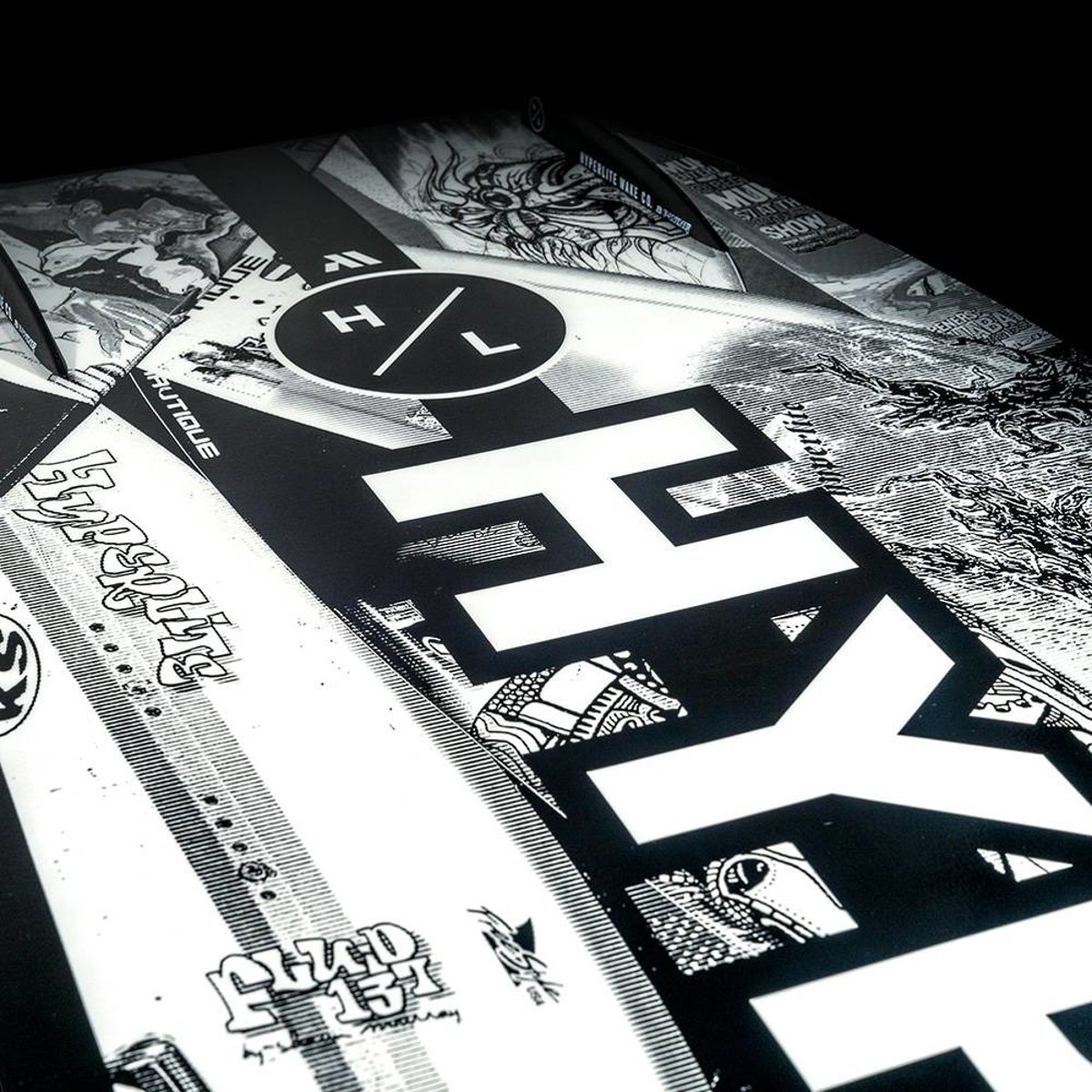 Hyperlite Murray wakeboard 144 cm con attacchi Team OT 19