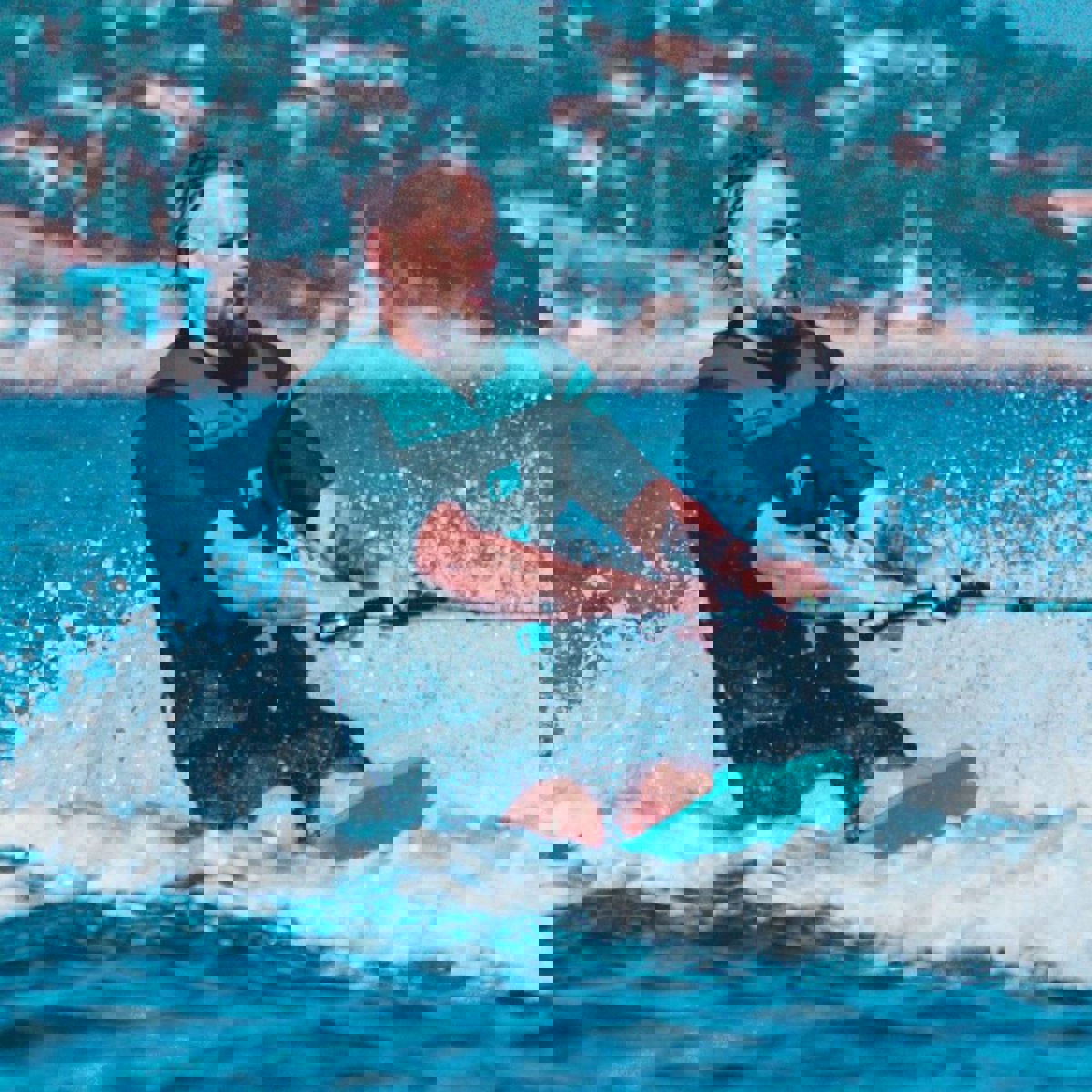 Jobe Slash Kneeboard Teal 6