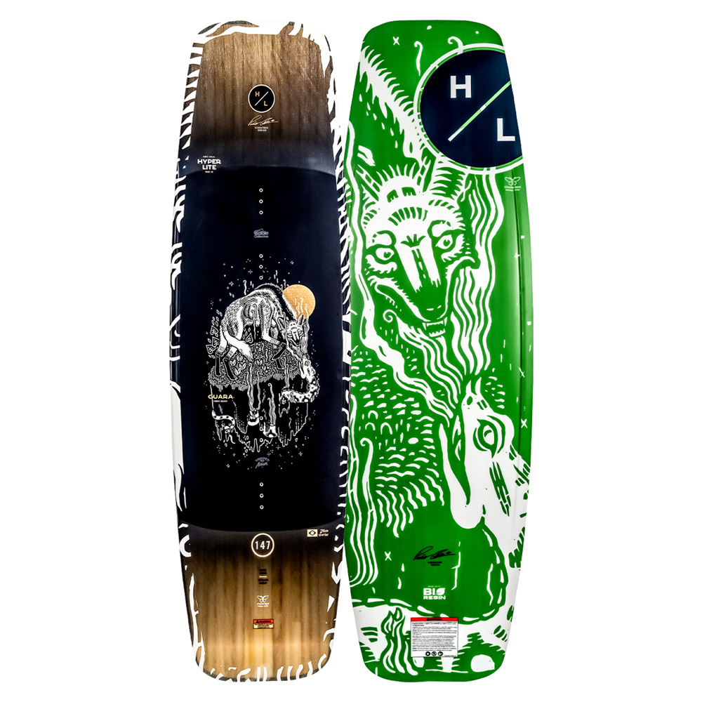 Hyperlite Guara wakeboard 147 cm con attacchi Zero2 2