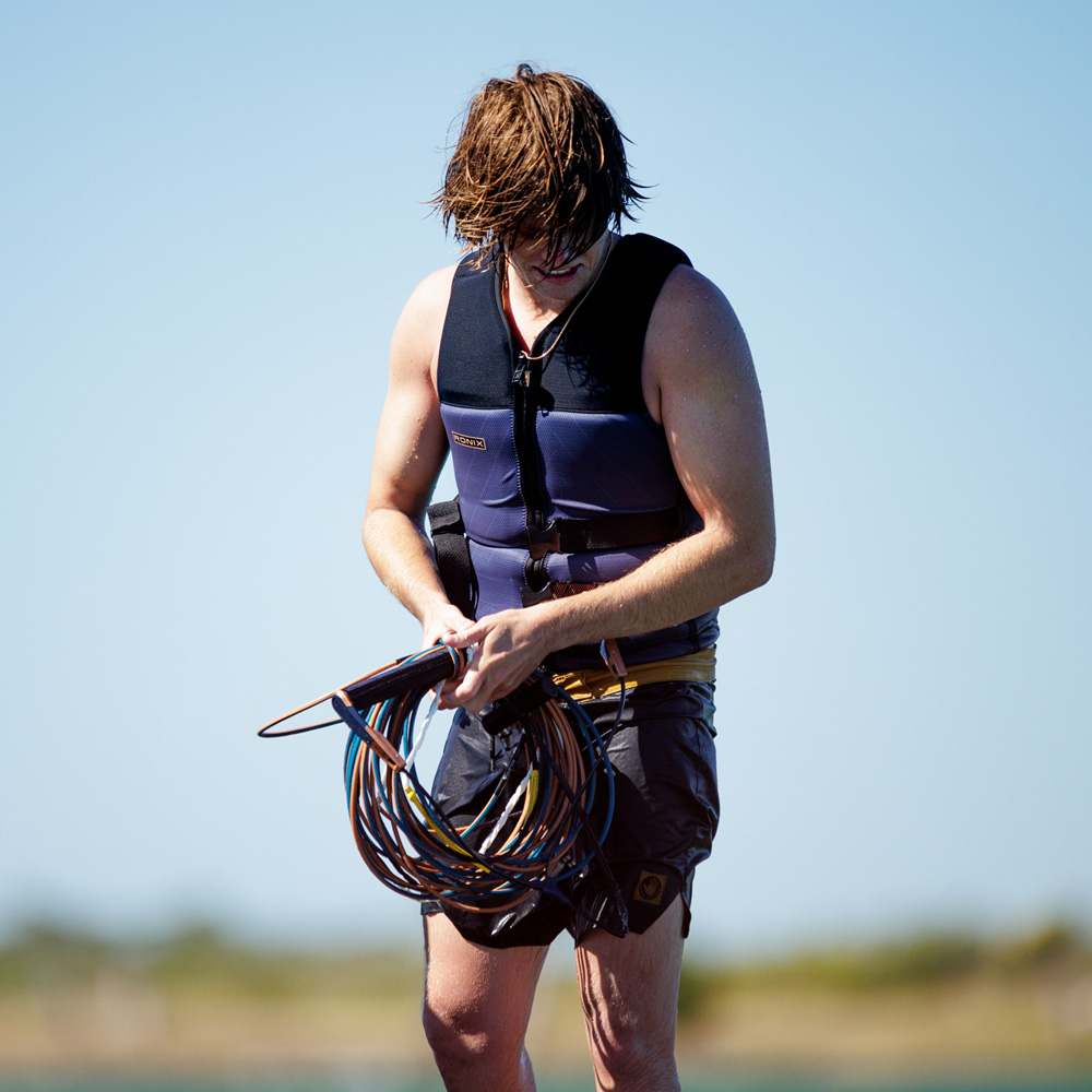 Ronix One Combo corda e maniglia da wakeboard marrone 4