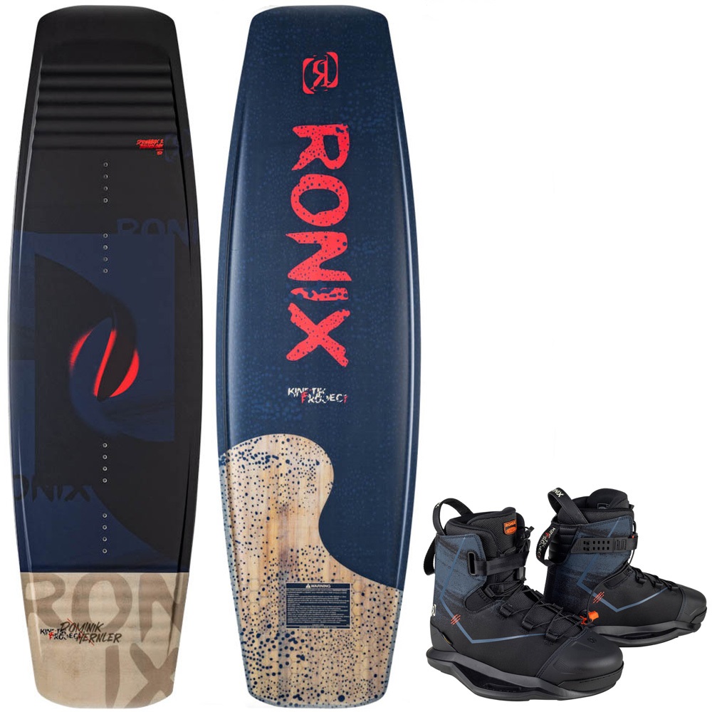 Ronix Set wakeboard Kinetik 144 cm con attacchi Kinetik project exp foto 1