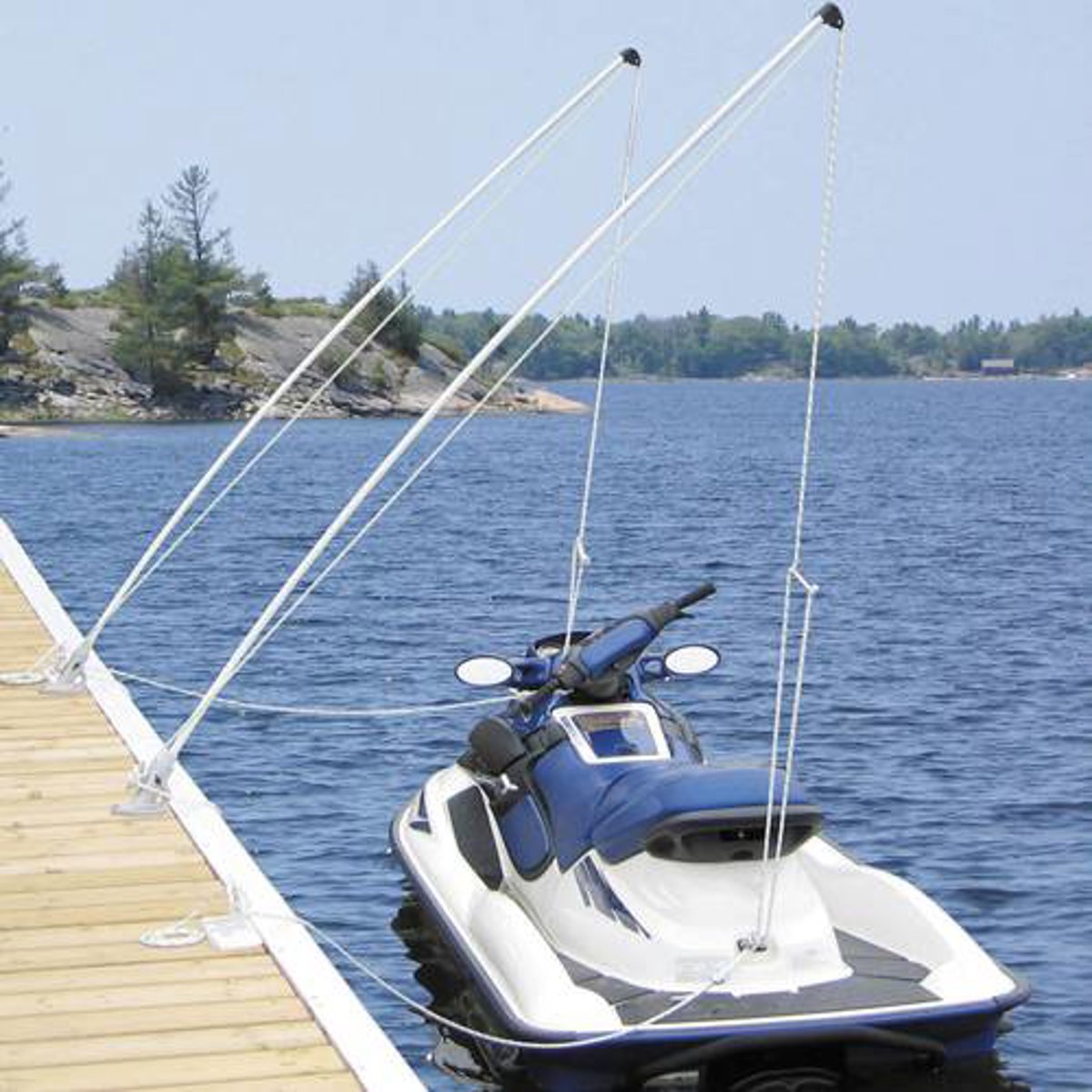 Dockedge mooring whip asta di ormeggio deluxe 3,7m 6