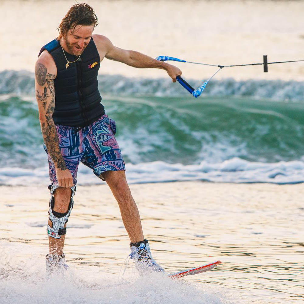 Ronix Maniglia da wakeboard con grip in pelle modellata 3D Ronix RXT G10 5