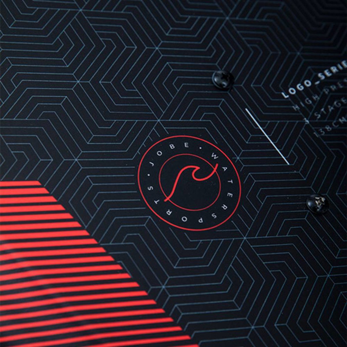 Jobe Logo wakeboard 138 cm con attacchi Unit 8