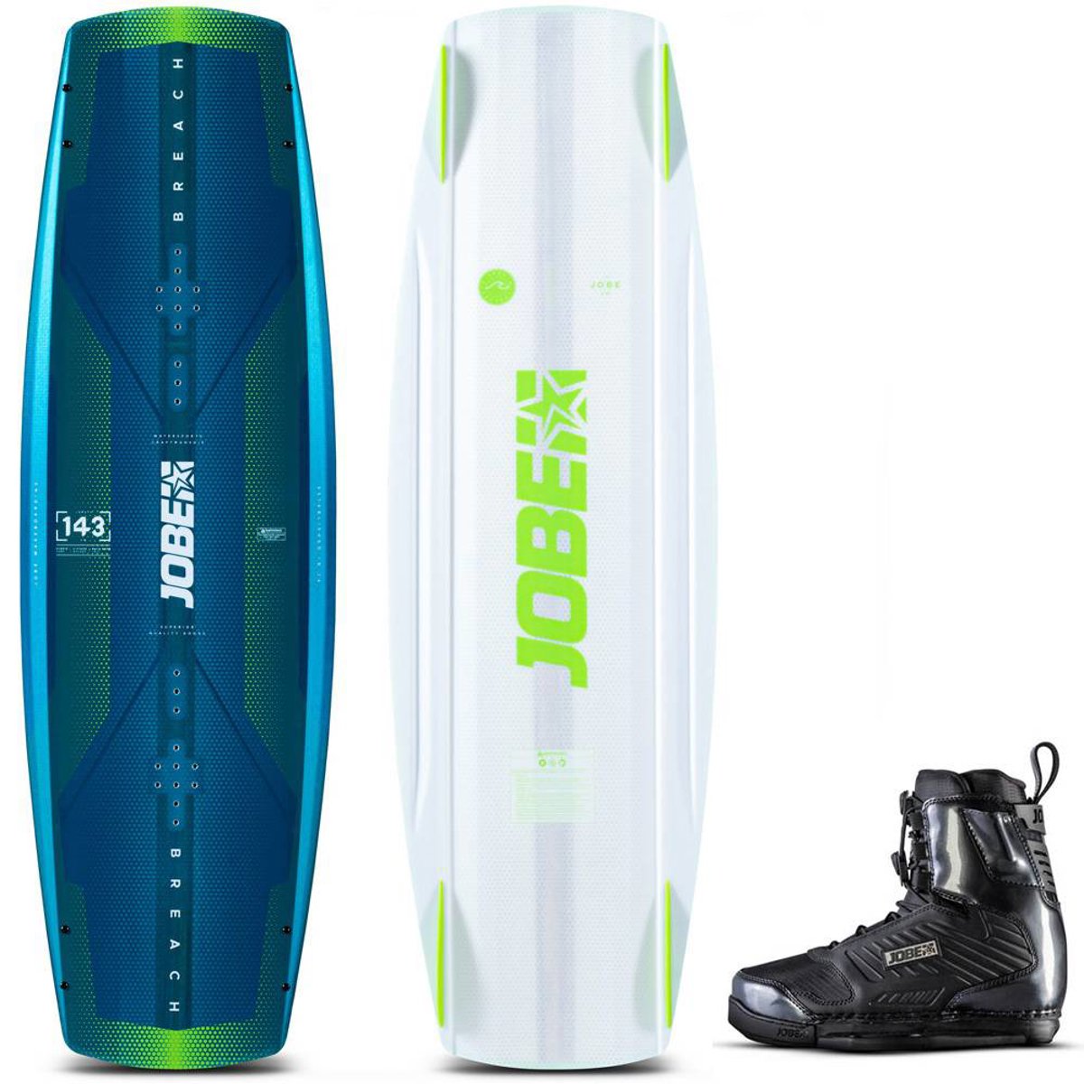 Jobe Breach wakeboard 139 cm e attacchi Nitro 9