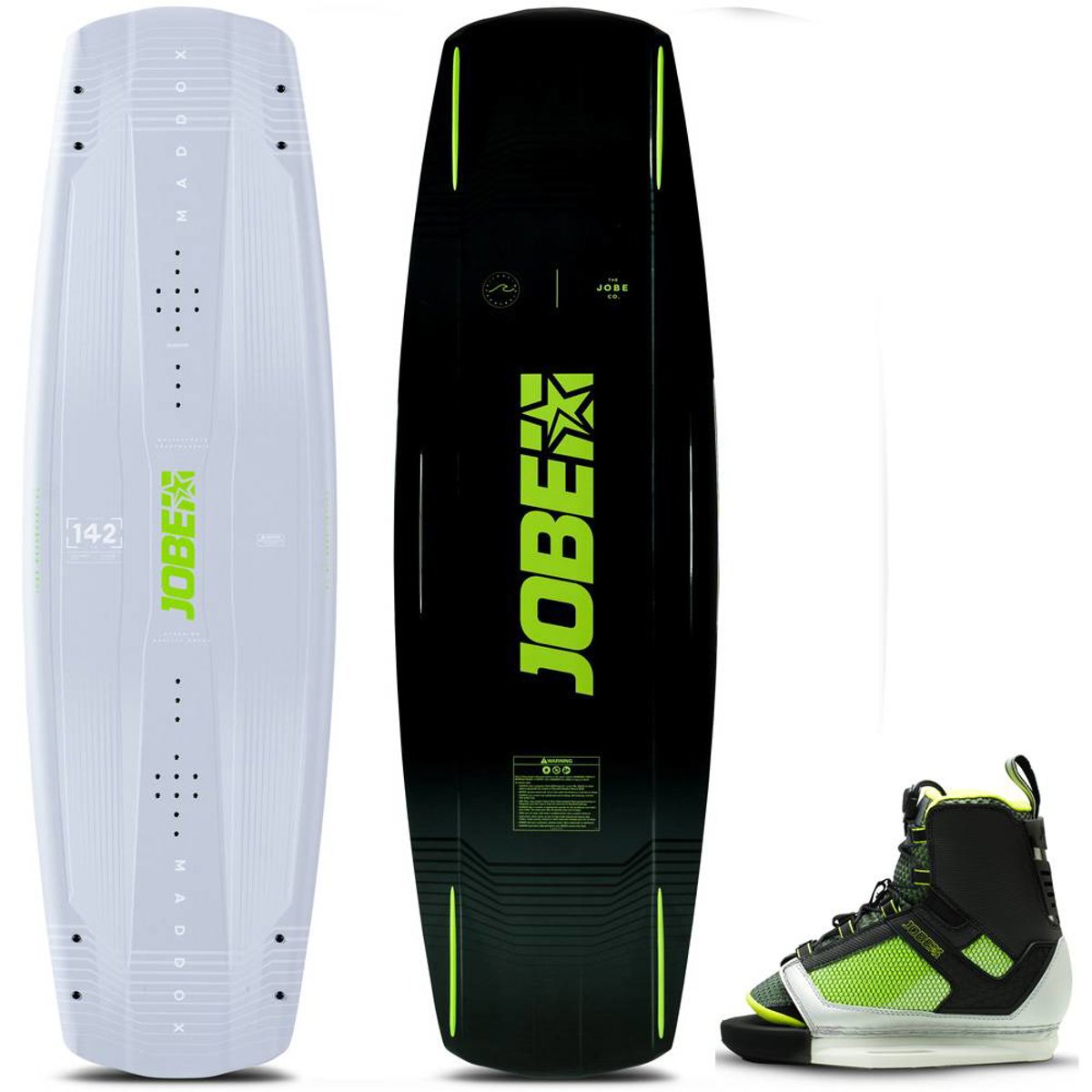 Jobe Maddox wakeboard 142 cm e attacchi Republik 5
