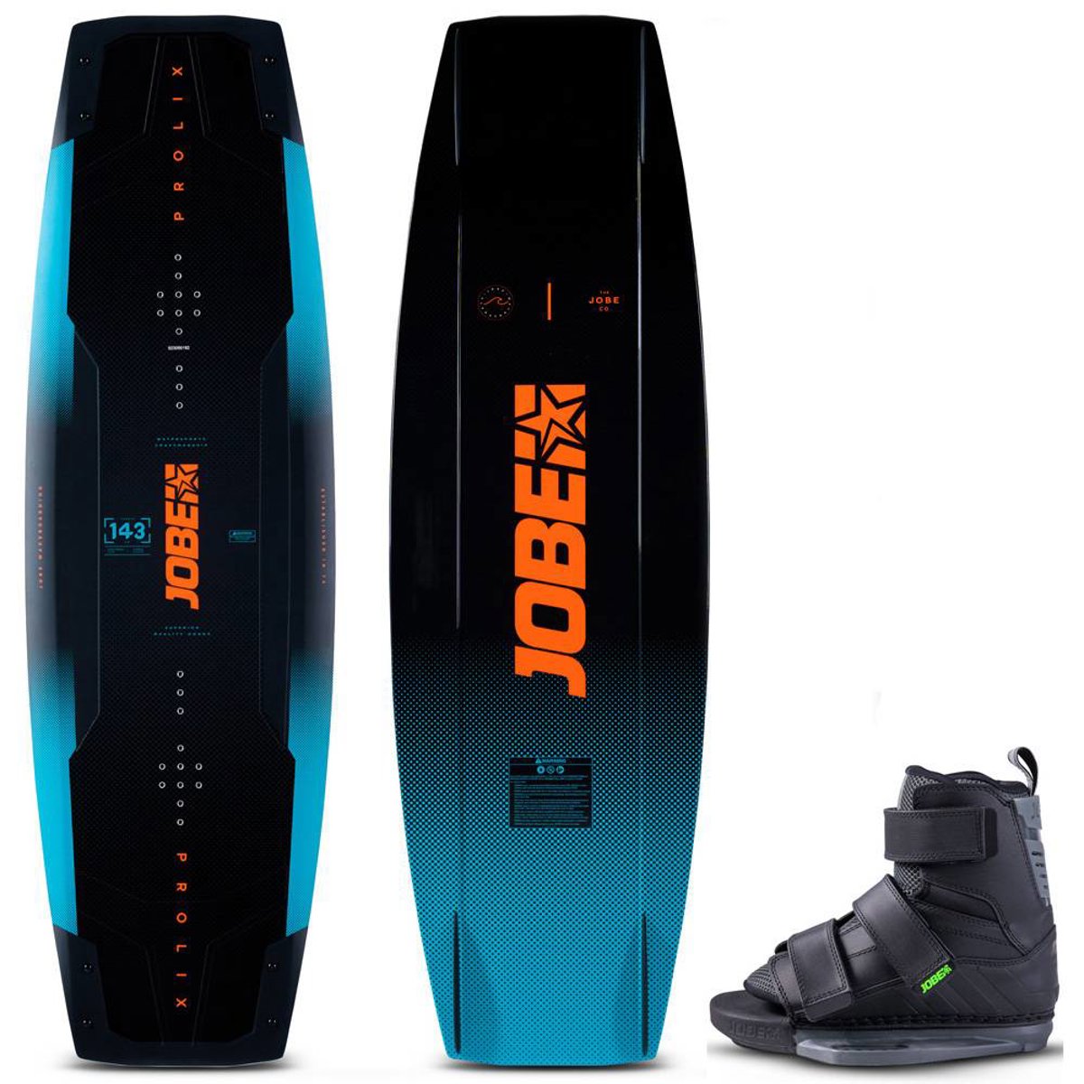 Jobe Prolix wakeboard 143 cm con attacchi Host 6