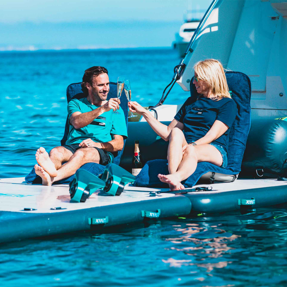 Jobe Asciugamano per sedia Midnight blu 2