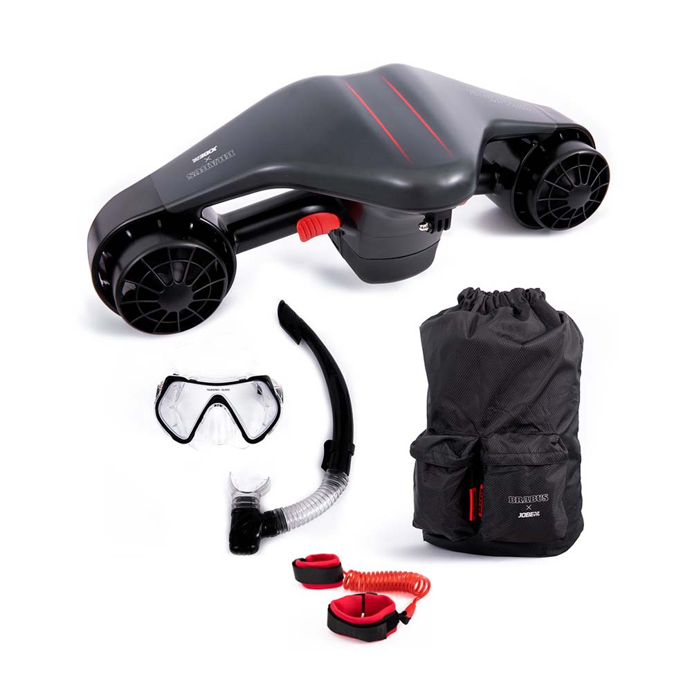 Jobe Brabus x jobe shadow seascooter con borsa e set snorkeling foto 1