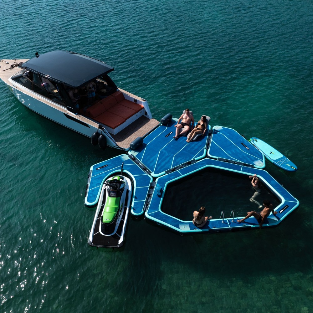 Isola Infinity con pompa dell'aria