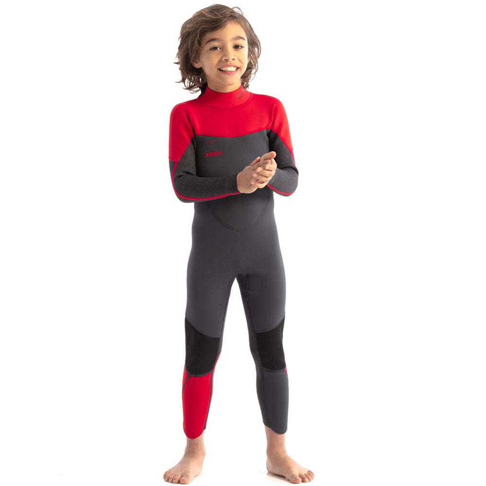 Boston fullsuit 3/2mm muta da bambini rossa