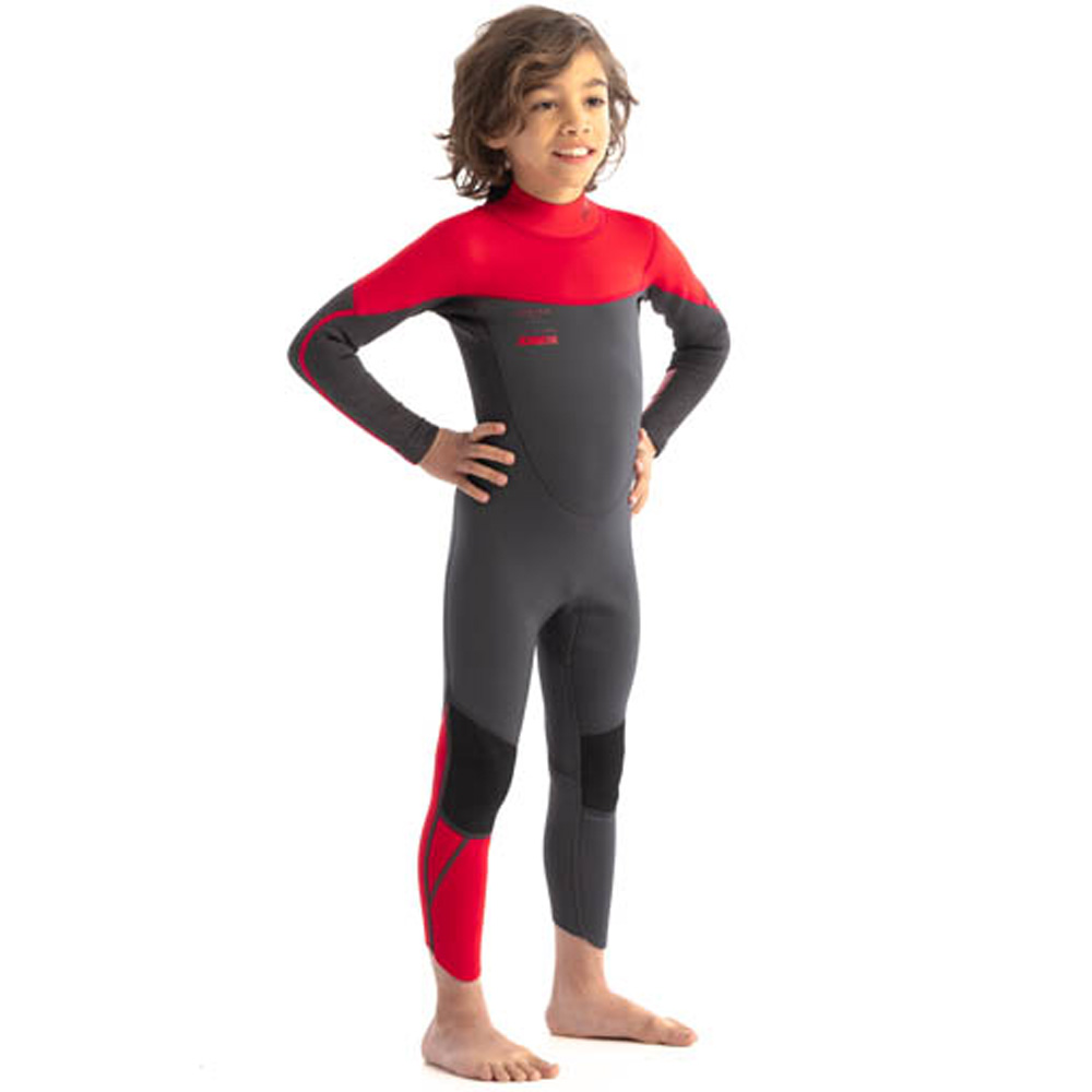 Jobe Boston fullsuit 3/2mm muta da bambini rossa 2