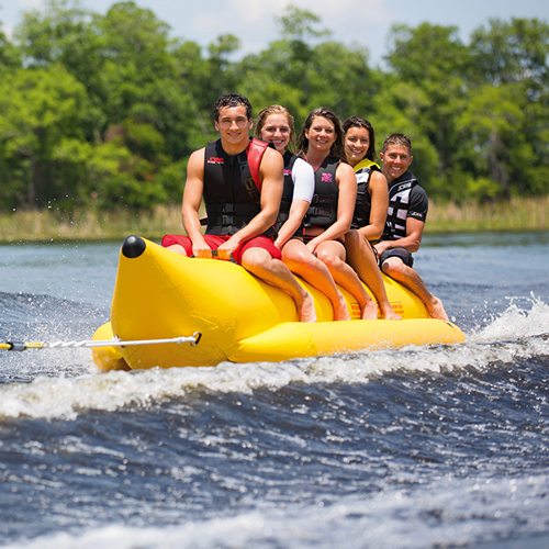 Watersled banana gonfiabile 5 persone