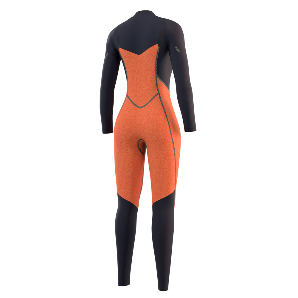 Mystic Dazzled Fullsuit 5/3mm doppia cerniera pettorale donna nero 4