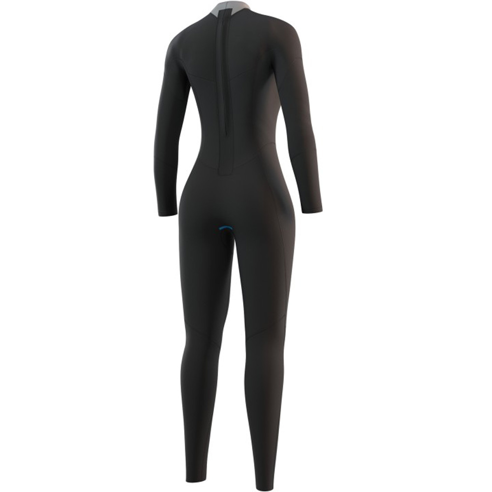 Mystic Brand Fullsuit 3/2mm con zip posteriore Flatlock donna Blu notte 4