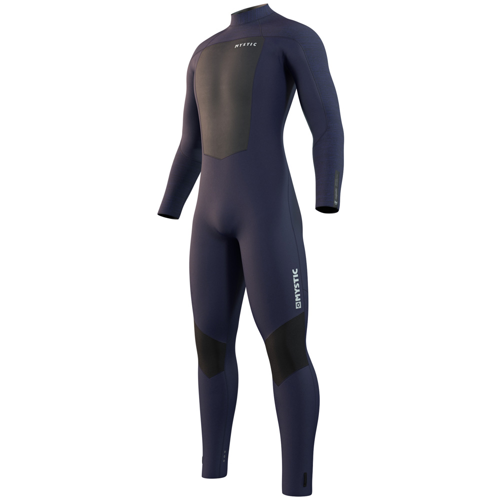 Mystic Majestic fullsuit 5/4mm zip posteriore uomo blu notte foto 1