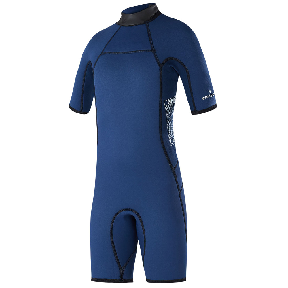 Mystic Star Shorty 2/3mm Bzip muta da bambini nera con cerniera posteriore 3