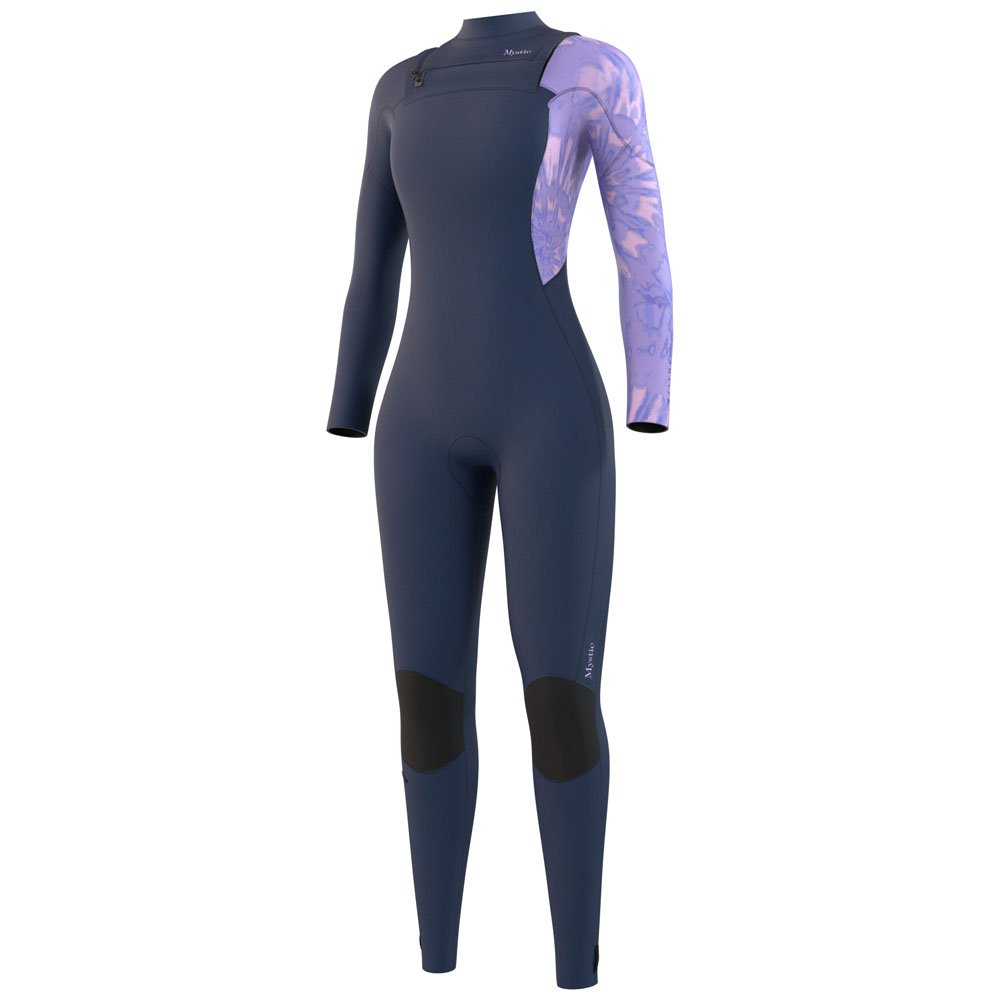 Mystic Jayde fullsuit 3/2mm con zip sul petto donna blu navy foto 1