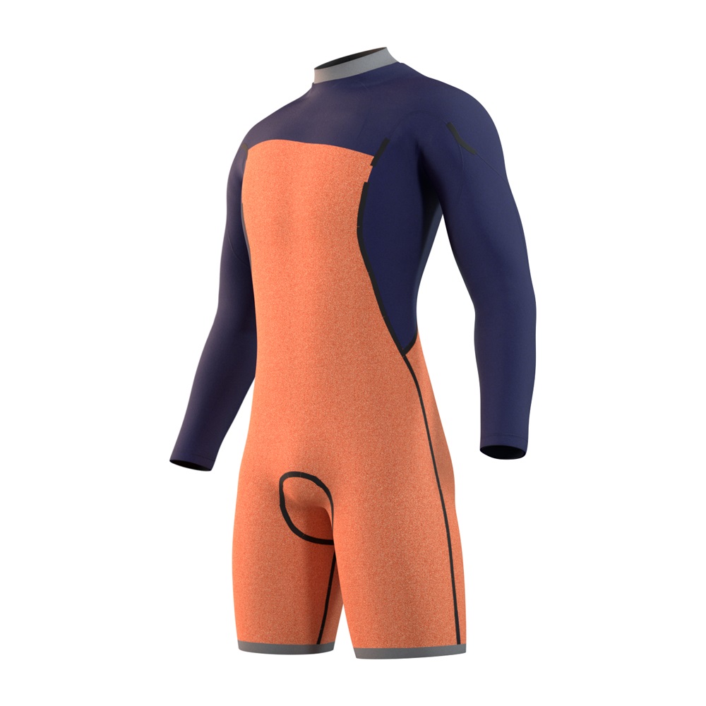 Mystic Marshall Longarm Shorty 3/2mm Frontzip muta uomo nero 3