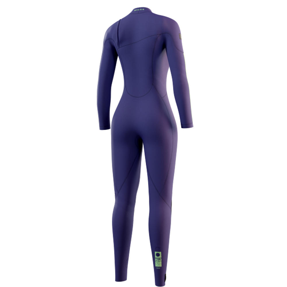 Mystic The One Fullsuit 4/3 mm muta da donna viola zipfree 2