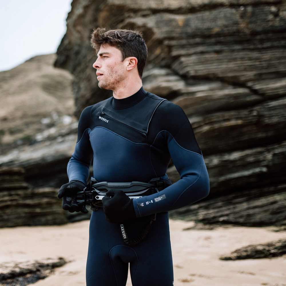 Mystic Star Fullsuit 5/3 mm muta uomo blu scuro con cerniera frontale 5