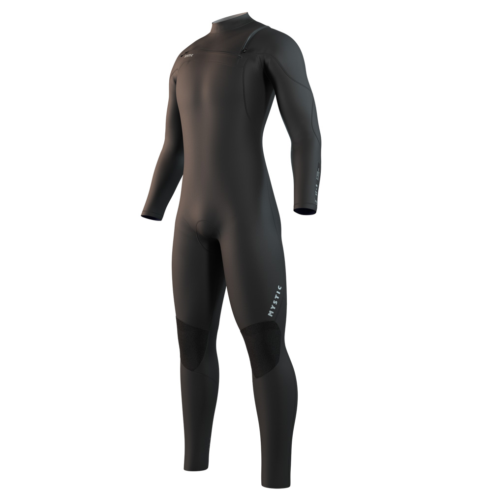 Star Fullsuit 4/3 mm muta uomo nera con cerniera frontale