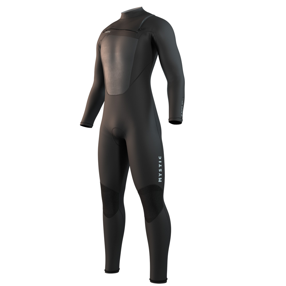 Mystic Muta uomo nera 3/2 mm Mystic Brand Fullsuit con zip frontale foto 1