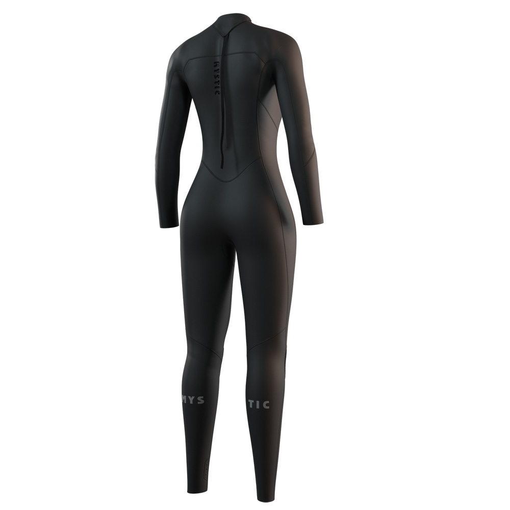 Haven Fullsuit 4/3 mm muta donna nera con cerniera posteriore