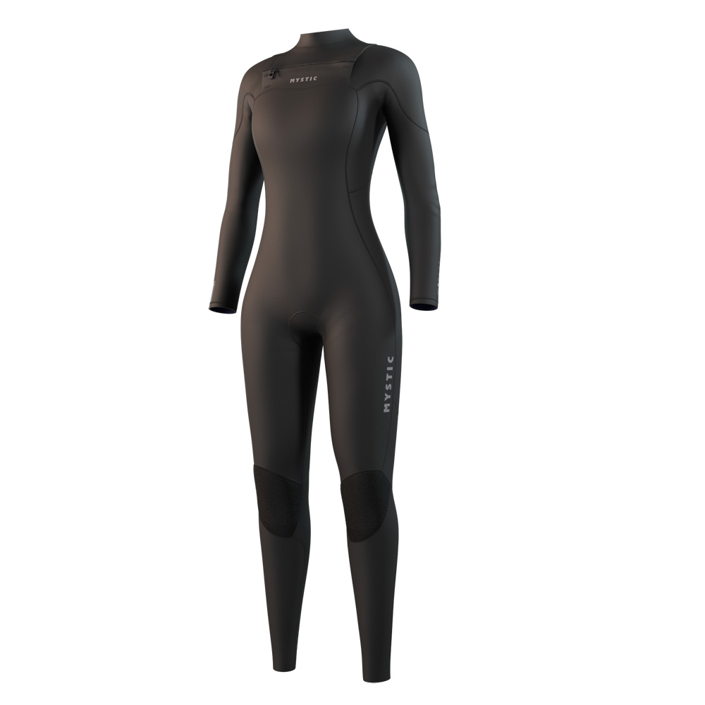 Star Fullsuit 4/3 mm muta donna nera con cerniera frontale