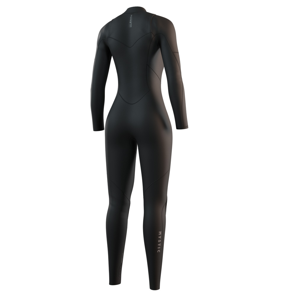 Star Fullsuit 4/3 mm muta donna nera con cerniera frontale