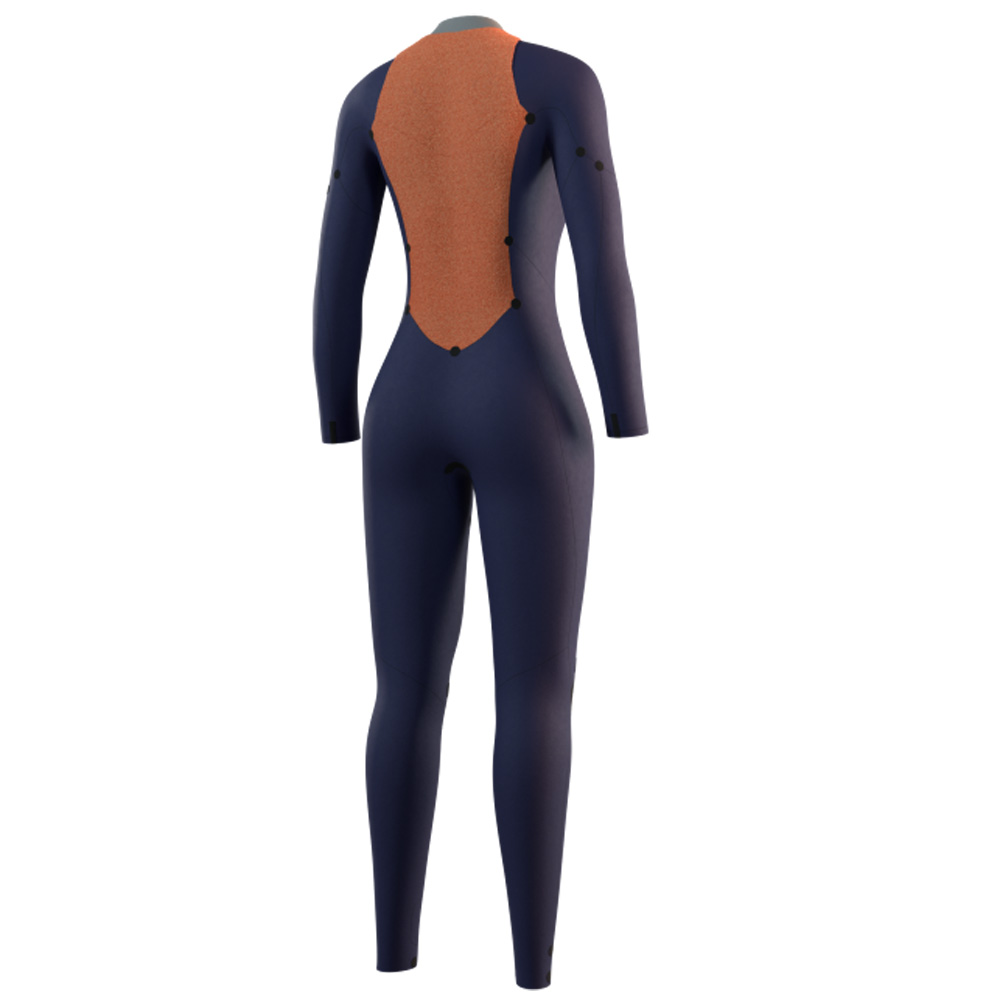 Mystic Star Fullsuit 4/3 mm muta donna nera con cerniera posteriore 4
