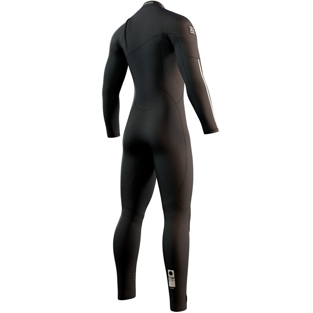 Mystic The One fullsuit 4/3 mm zipfree uomo nero 2