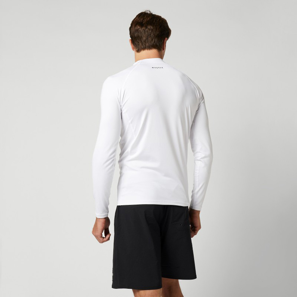 Mystic Maglia a maniche lunghe da uomo bianca Star rash guard LS 4