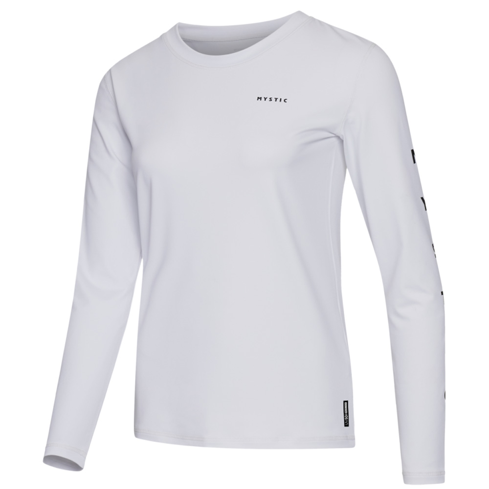 Maglia protettiva Solstice LS da donna bianca
