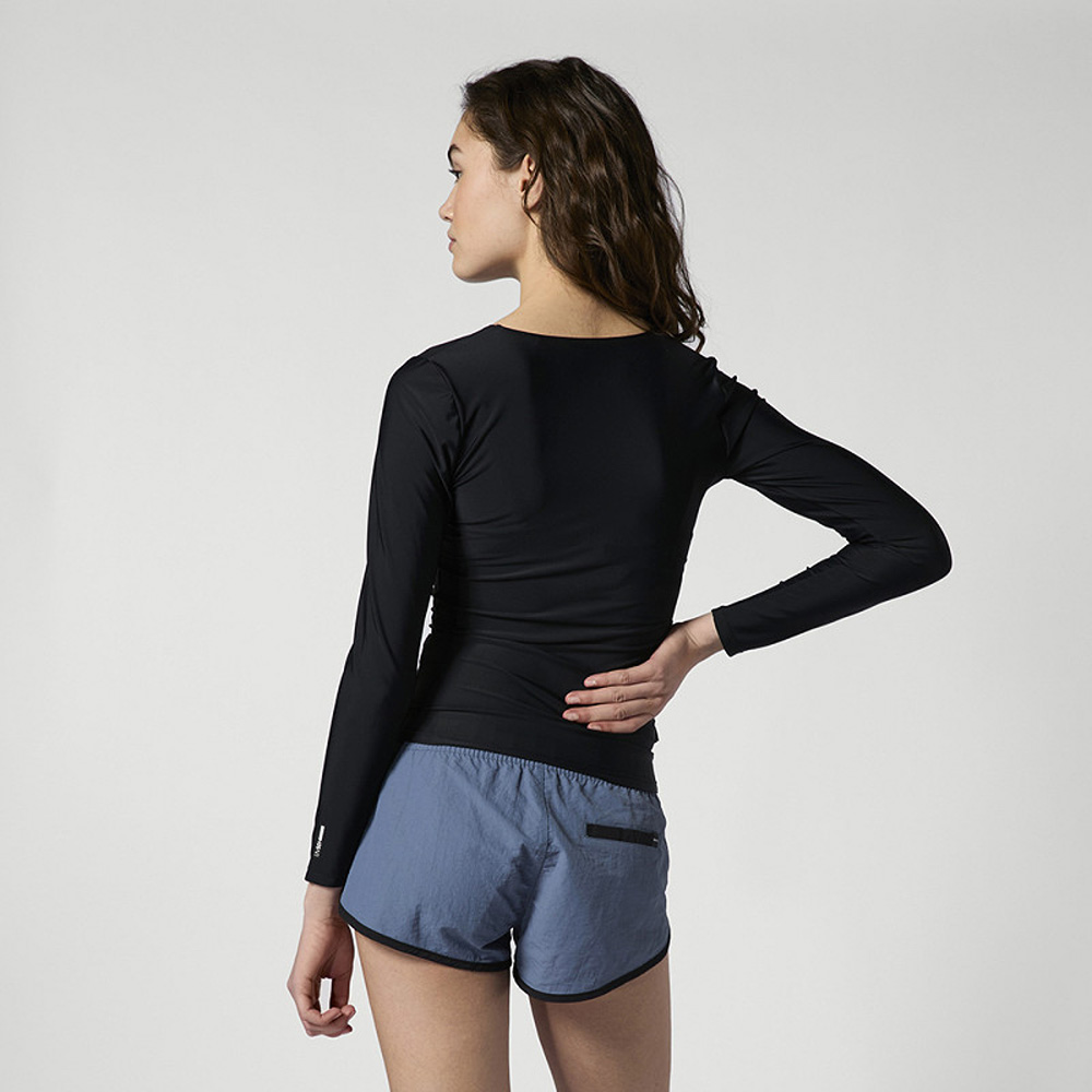 Mystic Star rash guard maniche lunghe donna nero 4