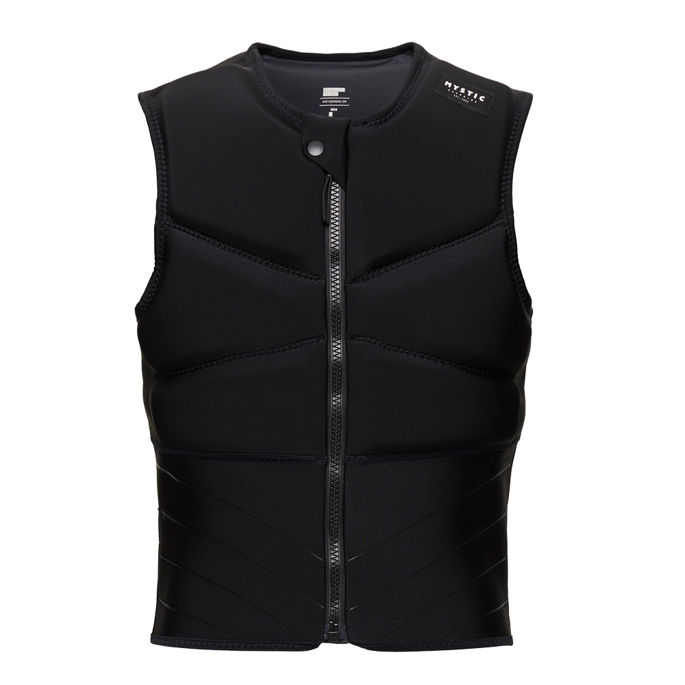 Gilet di impatto a blocchi uomo nero