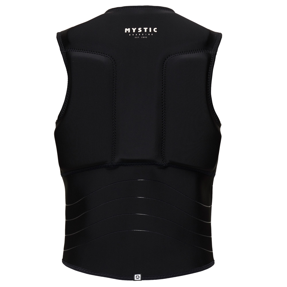 Gilet di impatto a blocchi uomo nero