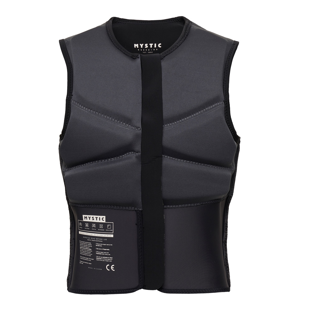 Mystic Gilet di impatto a blocchi uomo nero 3