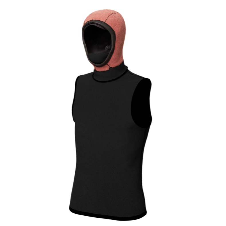 Mystic Top in neoprene con cappuccio 3/2mm 3