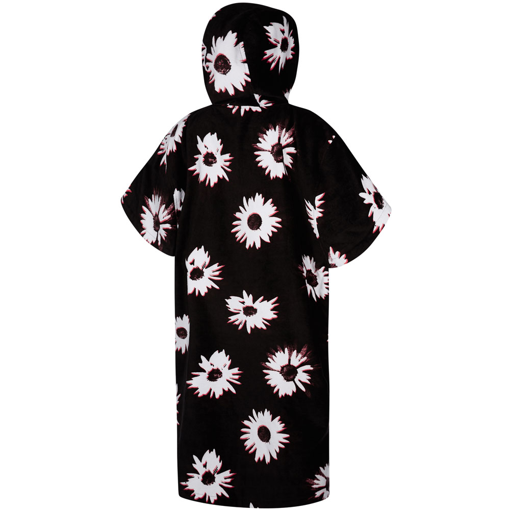 Mystic Poncho Velour nero/bianco 3