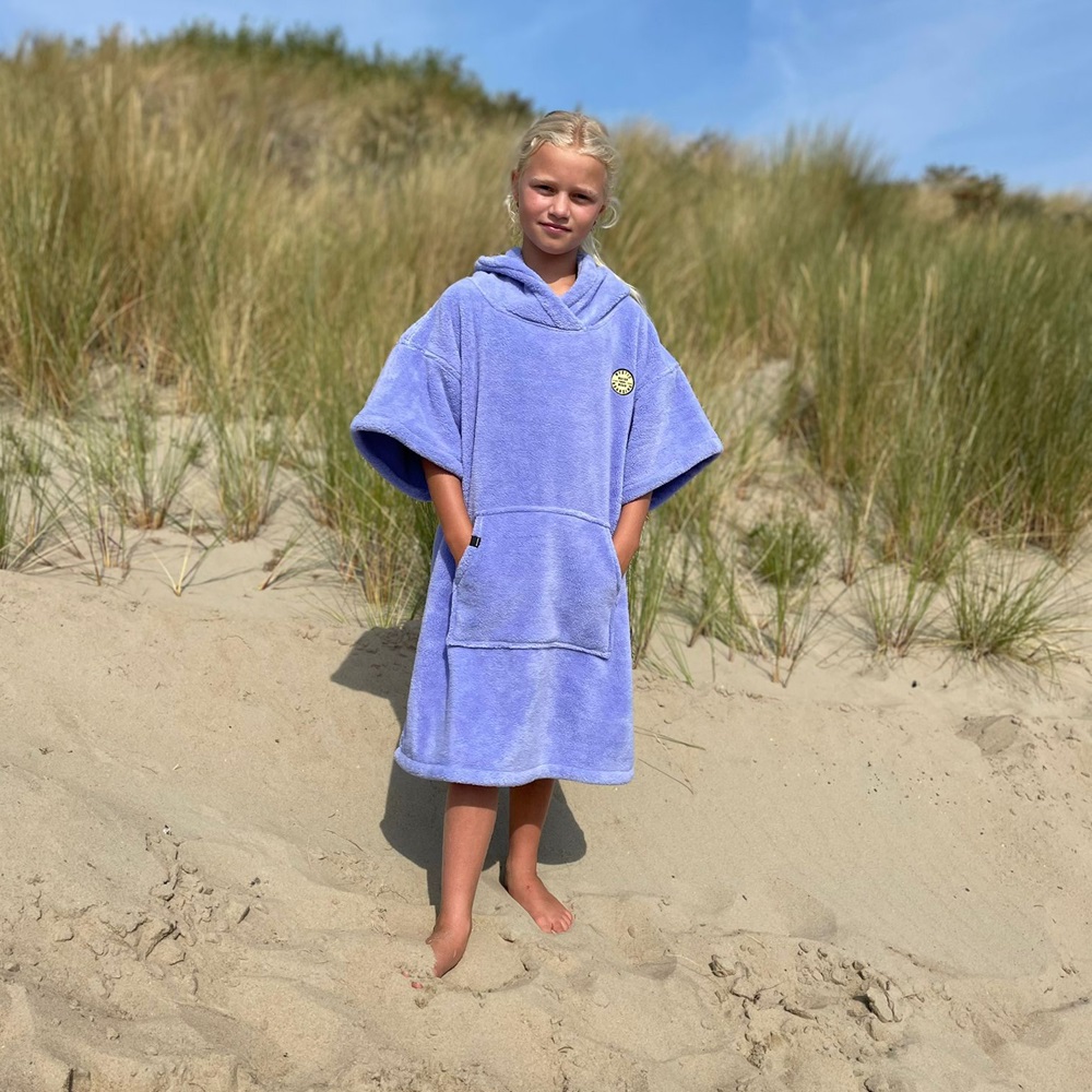 Mystic Poncho Teddy Kids lilla 4
