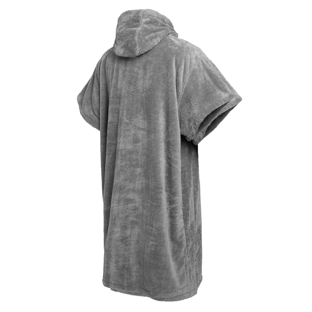 Mystic Poncho Teddy grigio chiaro 4