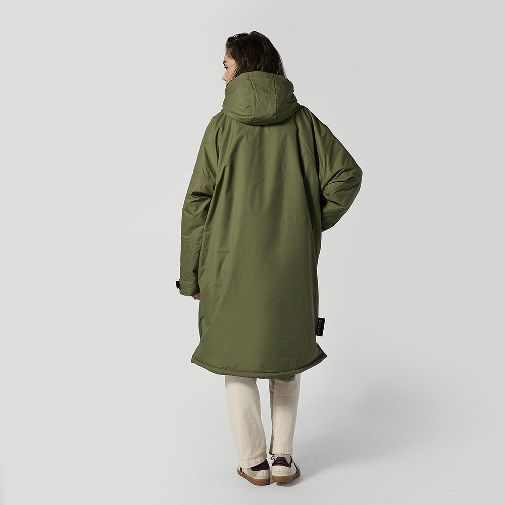 Mystic Explore poncho verde oliva 4