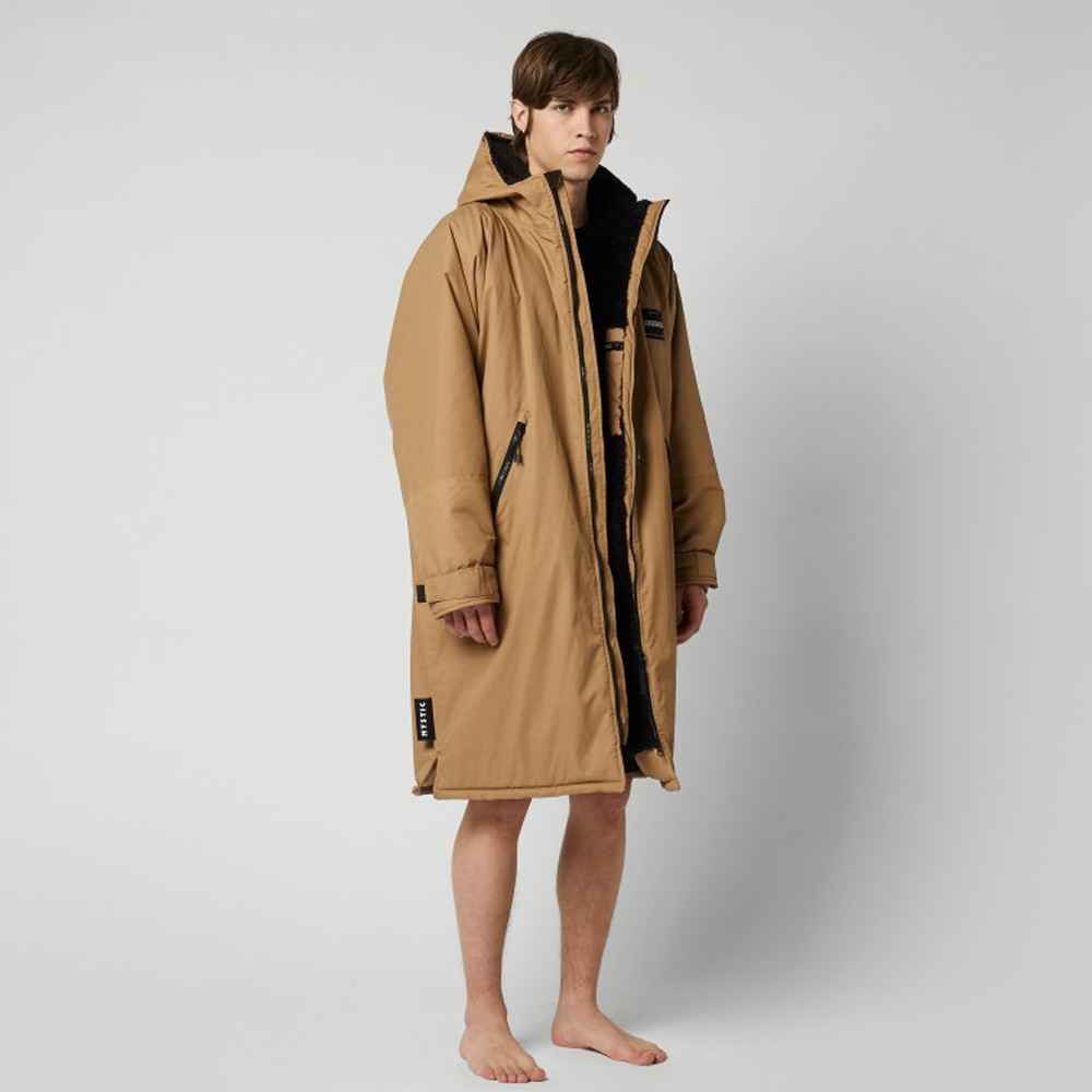 Mystic Esplora poncho marrone 3