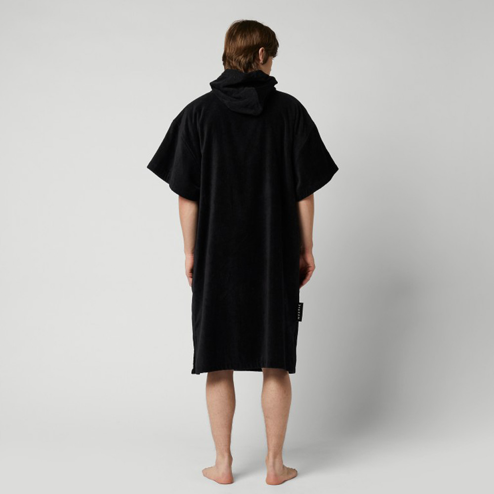 Mystic Poncho nero in cotone deluxe 4