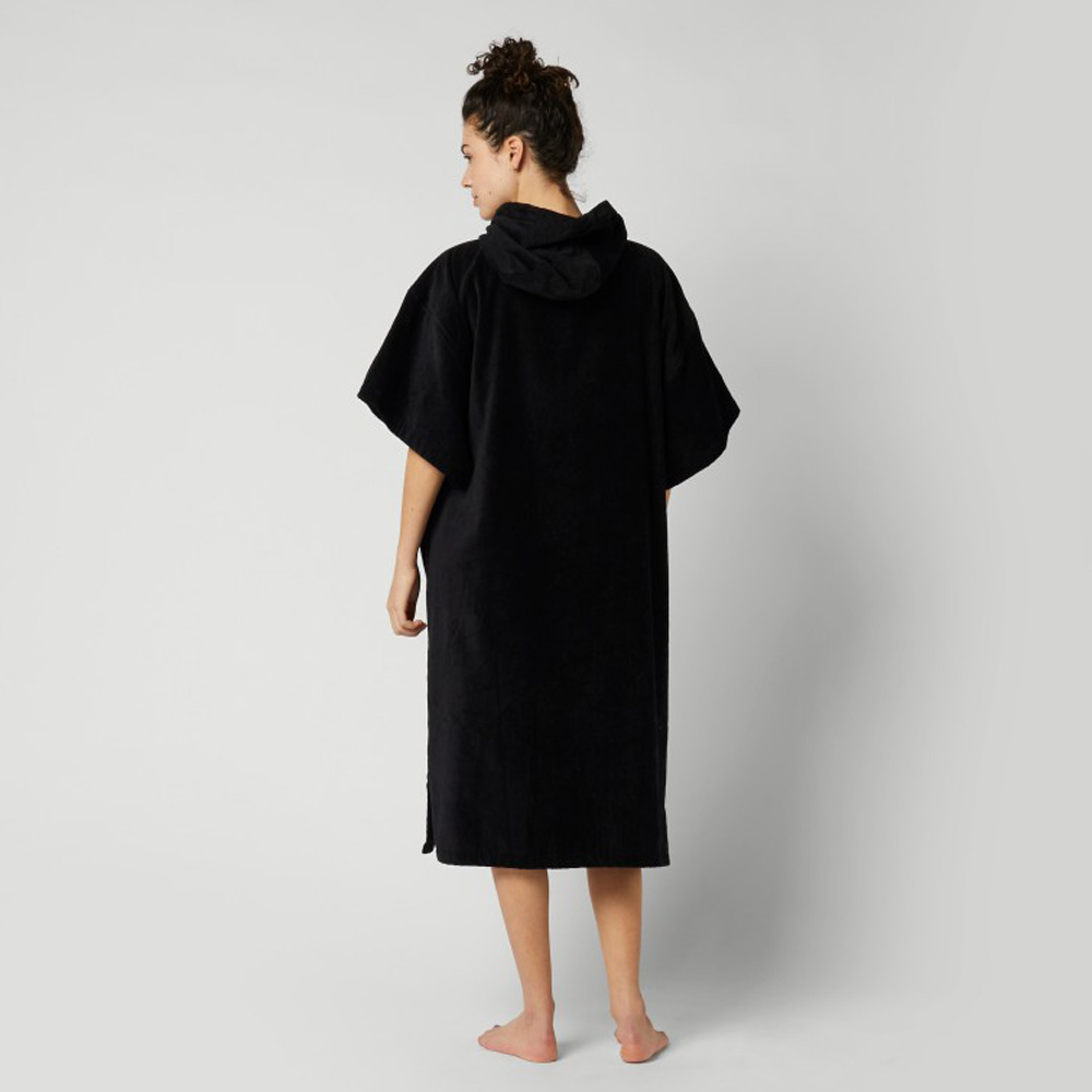 Mystic Poncho nero in cotone deluxe 6