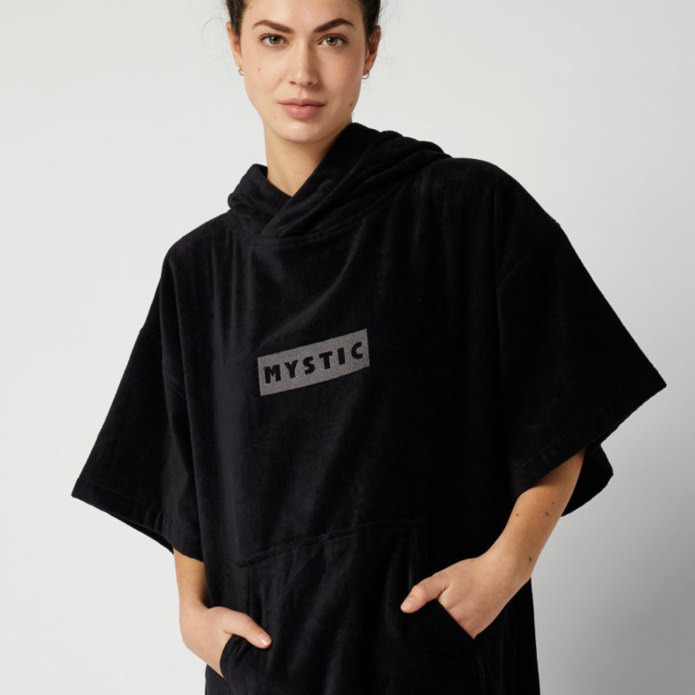 Mystic Poncho nero in cotone deluxe 7