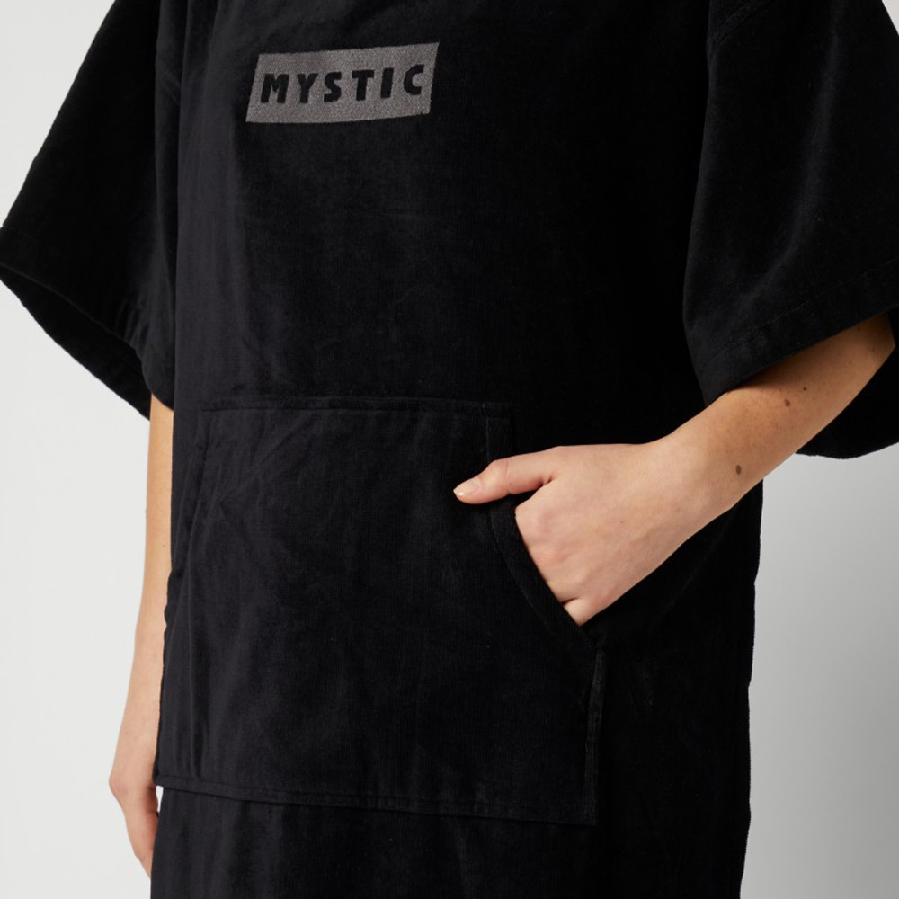 Mystic Poncho nero in cotone deluxe 8