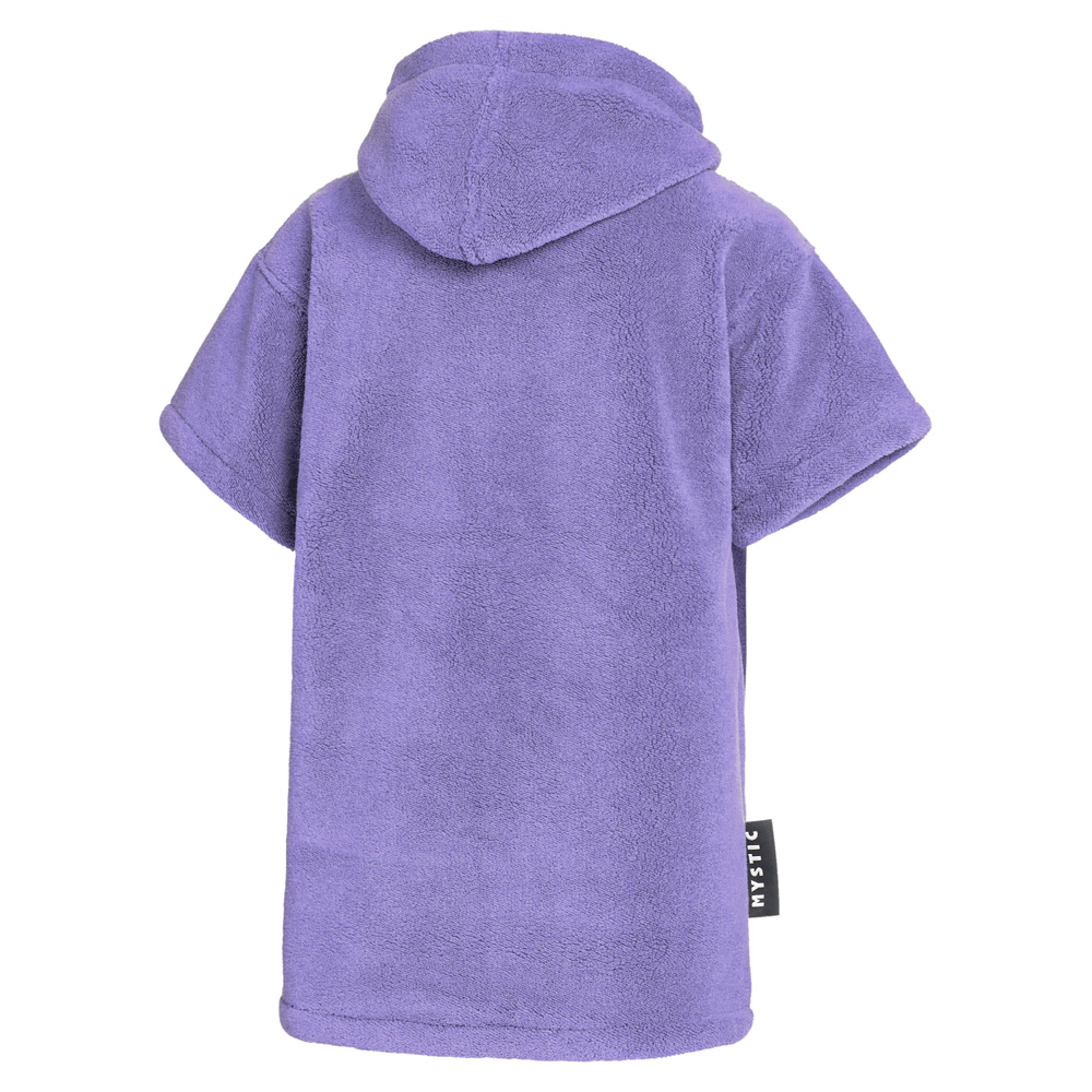 Teddy poncho bambini blu
